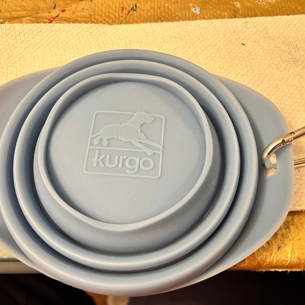 Kurgo Compact folding Dog Bowl